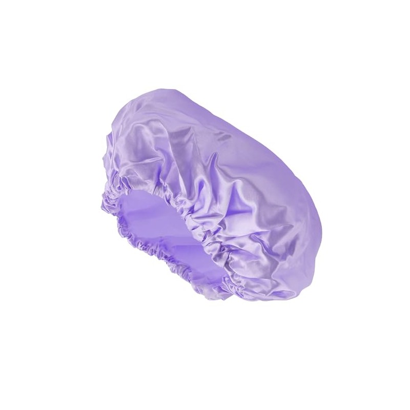 VOCOSTE Shower Cap Hair Cap Double Layer Waterproof Reusable Bath