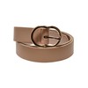 Urban Classics Unisex Belt, beige/gold