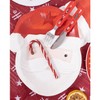 YöL Set Of 6 Santa Claus Paper Plates Disposable Xmas