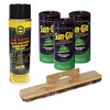 Sun-Glo 3 Cans #4 Yellow Bear Wax, Sweep, Silicone Spray