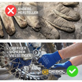 Super Grip Gloves Size 09 Multipack 3 Pairs