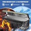 Ebike Akkutasche,Feuerfeste Akkutasche bis 2300 °C, 8 Schichten Brandschutzbox, Lipo
