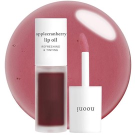 Nooni Korean Apple Lip Tint Stain | Tinting and Long Lasting, Moisturizing Lip Care (13 options) Hydrate Lipgloss Lipstick Makeup Glossy Hydrating Moisturizer - Color: Cranberry
