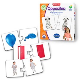Learning Journey International Match It! - Opposites - Self-Correcting Puzzle Set, Multicolor