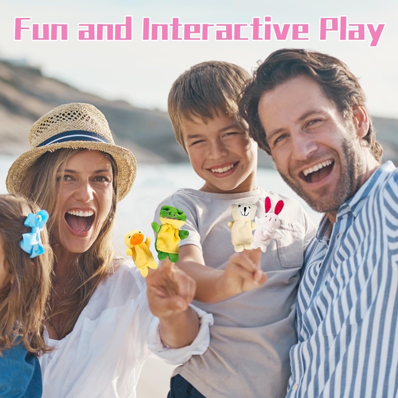 GegXcn 20 PCS Finger Puppets for Toddlers, Baby Party Bag