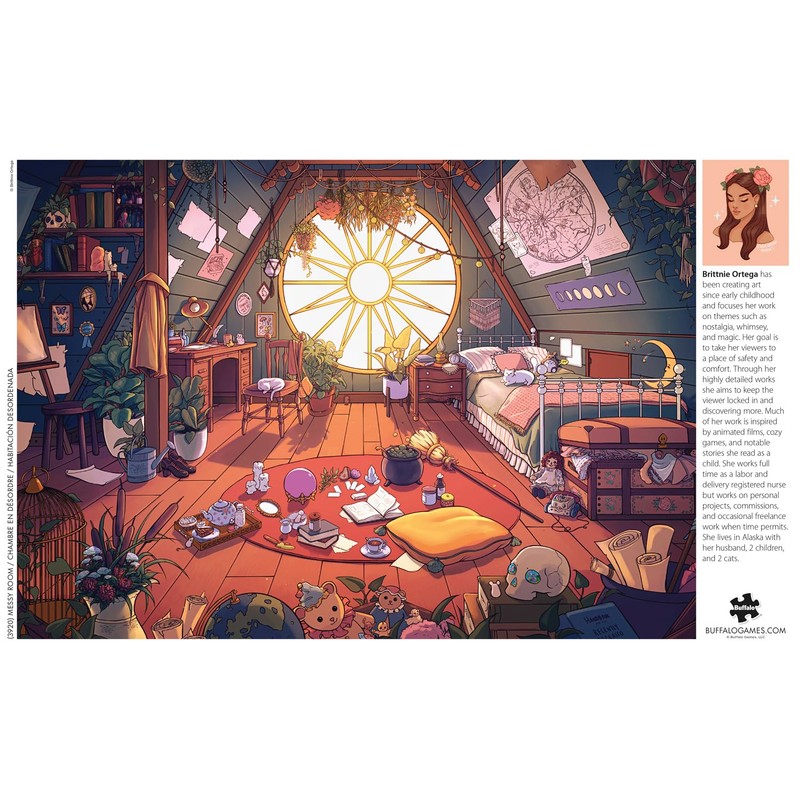 Buffalo Games - Bonjour - Brittnie Ortega - Messy Room