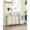 VASAGLE Laundry Hamper, Laundry Basket, Laundry Sorter with 4 Pull-Out