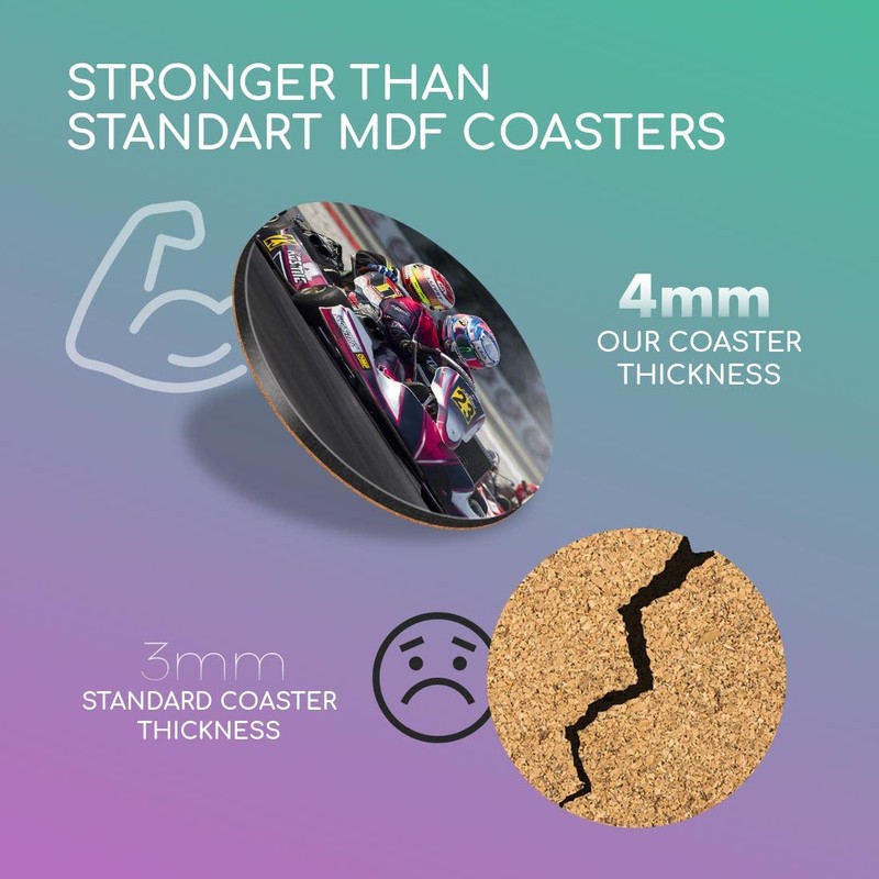 1 x Round Coaster - Go Karting Racing Kart Cork