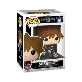 Funko Pop! Games: Kingdom Hearts 3-Sora with Shield - Figura in Vinile da Collezione - Idea Regalo - Merchandising Ufficiale - Giocattoli per Bambini e Adulti - Video Games Fans
