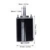 Permanent Magnet DC Motor High Speed Electric Motors for Lawn