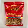 Bemar Snacks Fried Pork Skins Seasoned Strips 24 bags/3oz per