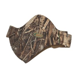 Avery Neoprene Caller's Mask, Warm Fleece-Lined Waterproof Windproof Game Hunting Half-Face Cover with 1.25" Mouth Slit, Ventilated Ears, Nose & Mouth, Max-7