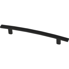 Franklin Brass Subtle Arch (10-Pack) Cabinet Handles 5-1/16' Hole Center Matte Black Kitchen Drawer Pulls Dresser, Furniture Hardware P44434-FB-B