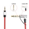 YACSEJAO Replacement Audio Cable 3.5mm to 3.5mm and 6.5mm Replacement