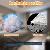 FSDWSIGF Door Draft Stopper for Bottom of Doors, 34 Inch
