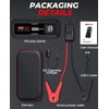 BOOKOO 6000A 12V Jump Starter for Car Boat Lawnmower