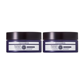 Proudmen Hair Wax Men's Fragrance Hard Wax Hair Wax 2.1 oz (60 g) Set of 2