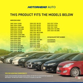 MOTORHEAD AUTO Air Suspension Solenoid Valve Block Unit Direct OE Replacement For Mercedes CL-Class CLS-Class E-Class ML-Class S-Class 1643200504 2513200158 2123200658