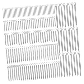 iplusmile 1set Stainless Steel Cotter Pin Set Fasteners Spring Cotter Pin for Mechanics Automotive