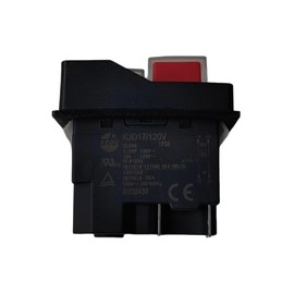 KJD17 Electromagnetic Pushbutton Switch 4Pins 16A 120V ON-Off (120V-4Pins)