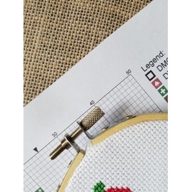 Counted Cross Stitch Apple Thank You Pattern