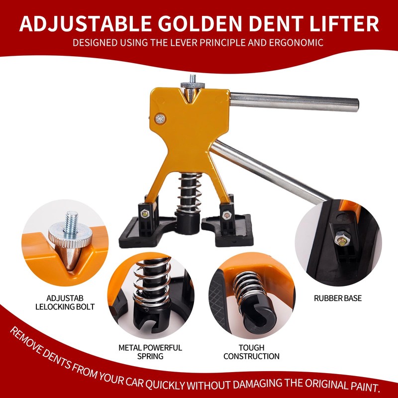 97pcs Dent Puller Kit, Car Dent Puller for Dent Repair,
