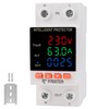 PJERJZN 230V 63A Smart Voltage Protector - Adjustable Over/Under Voltage
