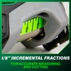 Metabo HPT Measuring Tape, 25' TruRange, Long Reach 17-ft, High