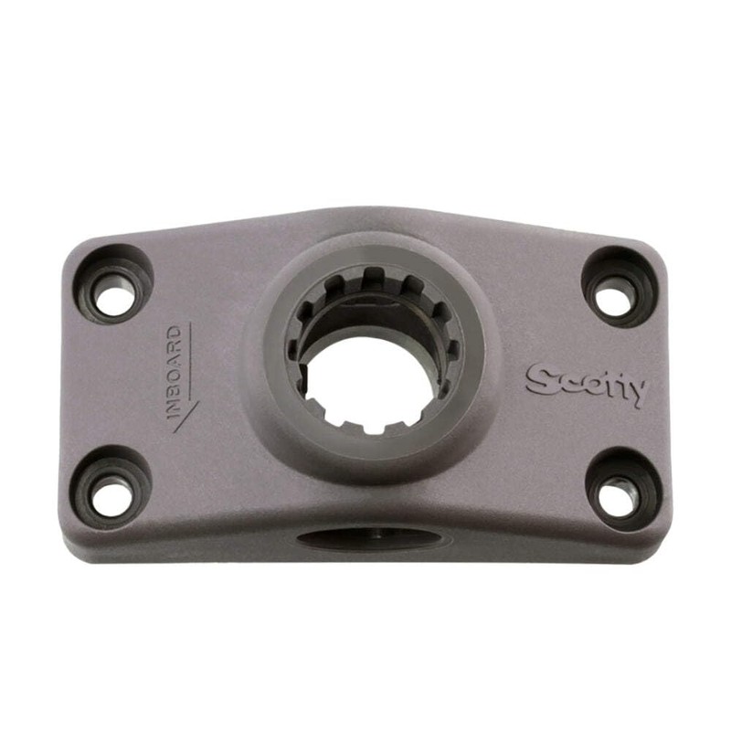 Scotty Rod Holder Mount - Combination Deck Or Side Mount