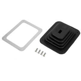 Manual Shift Boot Heat Resistant, G56 Transmission Shifter Boot, Rubber Shifter Boot Gear Panel Dust Cover 5 5/8in x 6 3/4in Manual Automatic 350