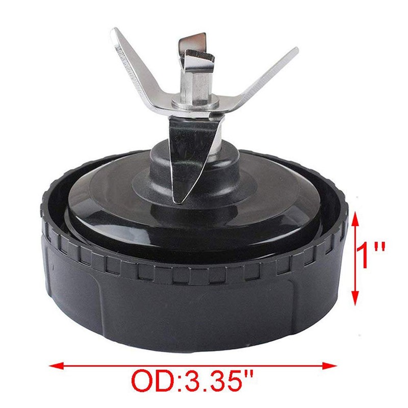 Podoy 2 Pack- 6 Fins Blade Replacement Parts for Nutri