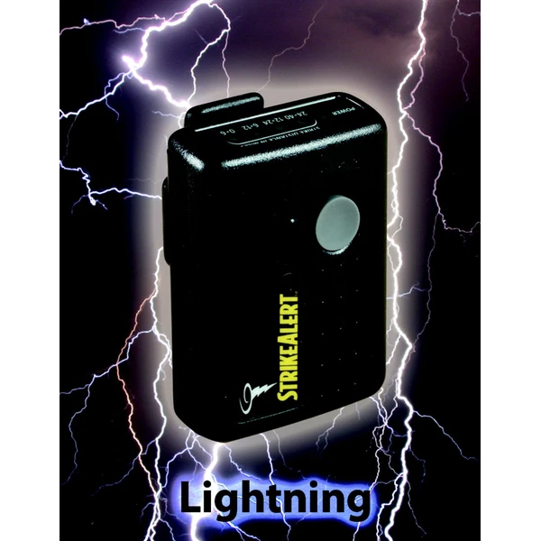 Robic Strike Alert Personal Lightning Detector Black