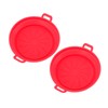 2 PCS Fryer Silicone Basket Nonstick Silicone Liners Fryer Pot