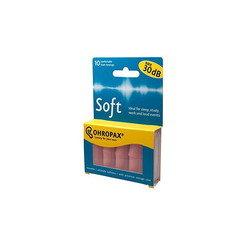 3 X Ohropax Earplugs Soft