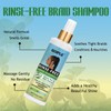 No-Water Braid Shampoo for Locs, Twists, Weaves - Rinse-Free, Dreadlock