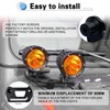 KMFCDAE Cowl Mount Dual Light Bracket for Jeep JL Pillar