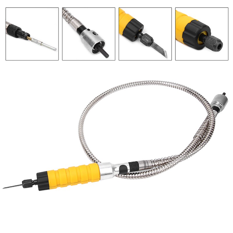 Electric Wood Chisel Carving Tool Kit with 5 Carving Tips