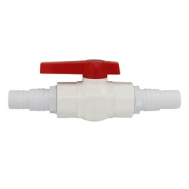 Swimming Pool Ball Valve with Hose Nozzle for Garden Irrigation Shut Off with Hose Connection Connecter Adapter Fitting Pool Ball Valve Switch 2 Way Plumbing (32 38mm)