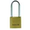 Burg Wächter Padlock, 3.5 mm Thickness, High Shackle 2 Keys,