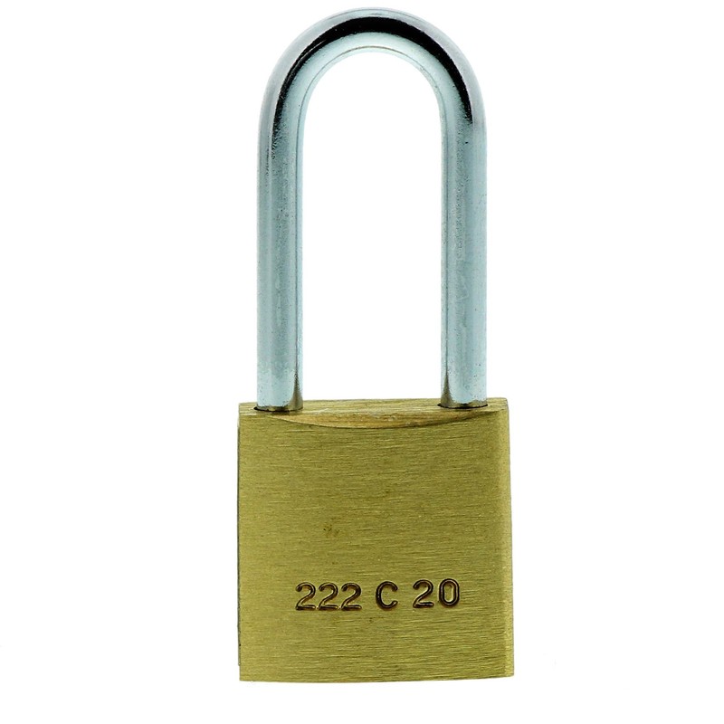Burg Wächter Padlock, 3.5 mm Thickness, High Shackle 2 Keys,