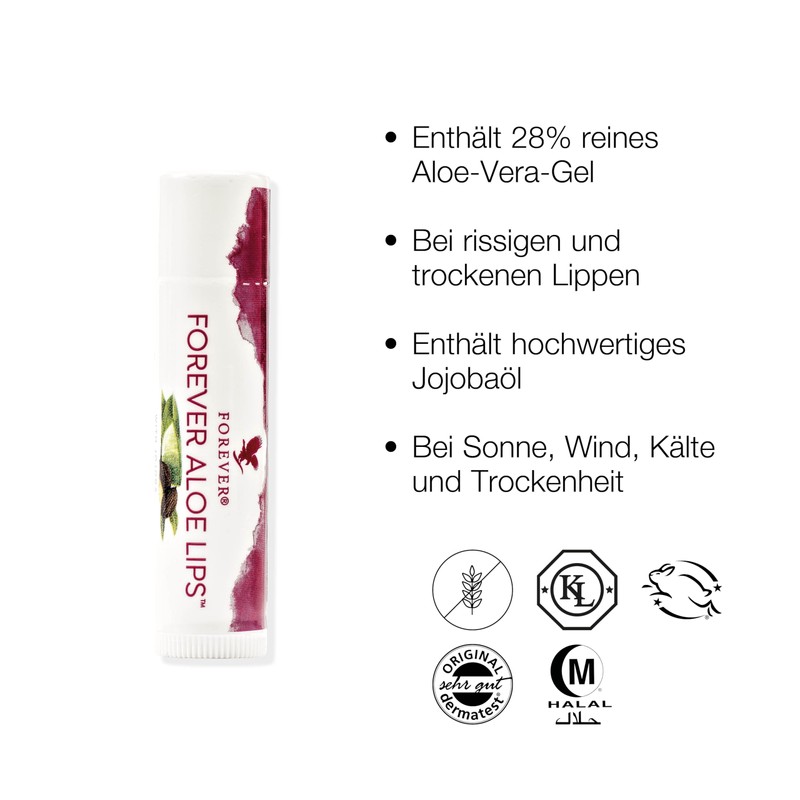 Forever Living Products Aloe LipsT (Pack of 12) Lip Balm