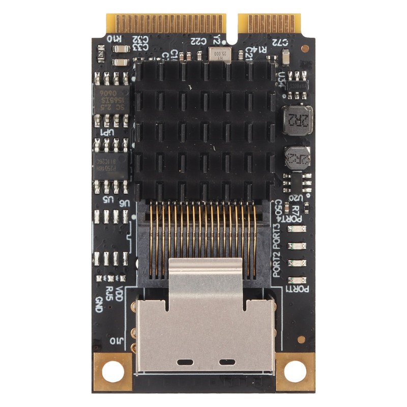 Mini PCIE Expansion Card 4 SATA 3.0 6Gb/s RAID MSI