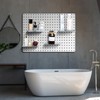Funrous 4 Pack Pegboard Shelves Wall Organizer Peg Board Shelf