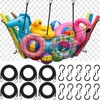 Arrowbash 1 Pack Extra Large Pool Float Storage Net 71