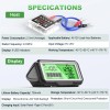 ANCEL LCD 12V Battery Tester Battery Health Analyzer Charging Test