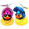 wonuu Pato de goma de juguete para coche, adornos de