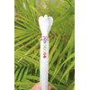Jet International Selenite Angel Chakra Wand Stick Approx. 6.5 inch