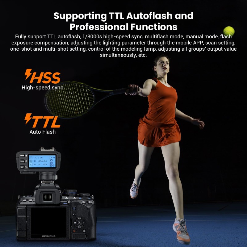 Godox X2T-S 2.4G Wireless Flash Trigger Transmitter for Sony with