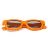 Ultra 5 Orange Childrens Passive 3D Glasses Kids for Use