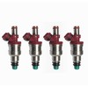 High Performance Set of 4 pc Fuel Injectors for Toyota